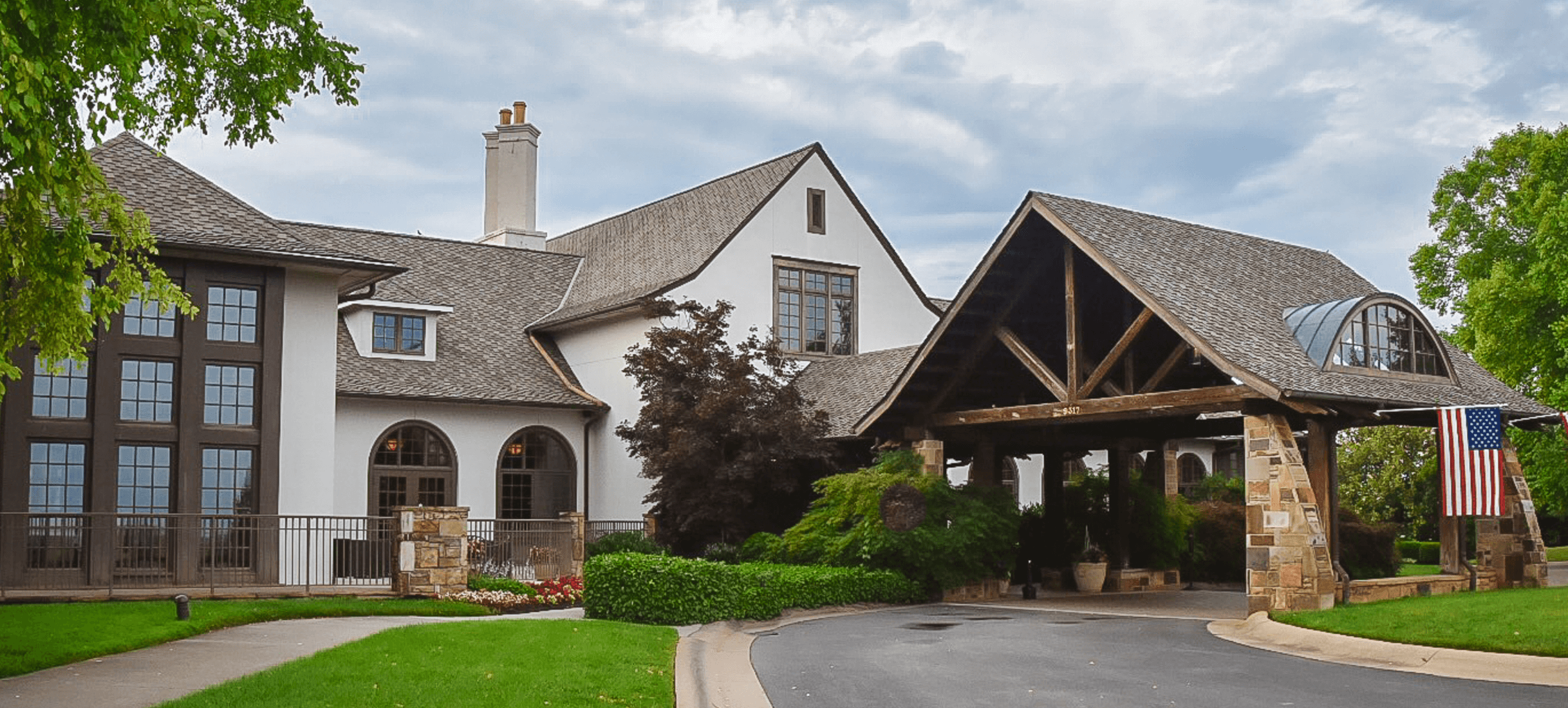 clubhouse front entrance